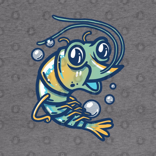 Krill in blue and yellow by wehkid